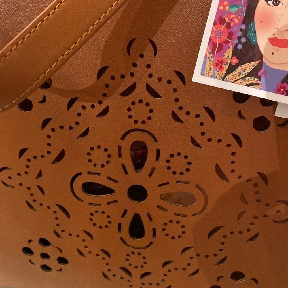 Latino Heritage Month Tote Handbag - Brown new